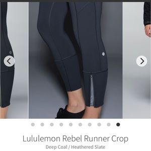 Lululemon Rebel Runner Crop
